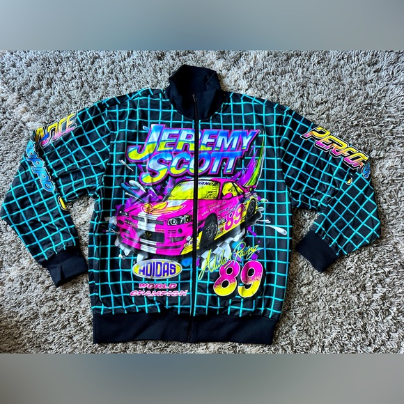 Jeremy Scott x Adidas Other - Adidas x Jeremy Scott Rally zip up jacket